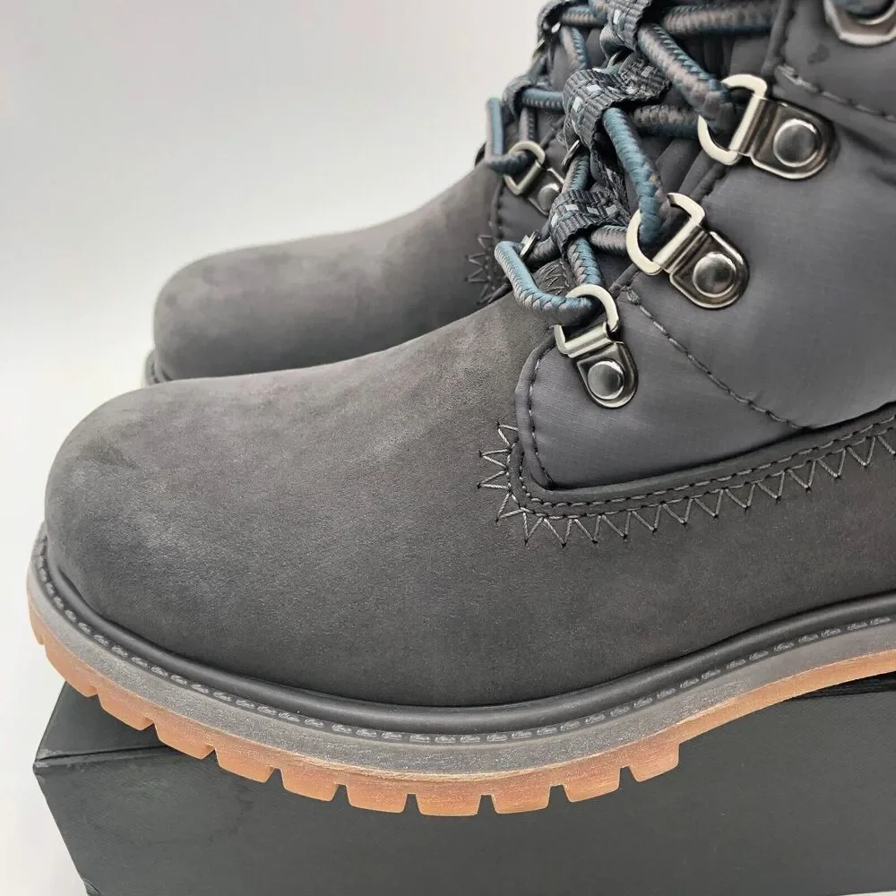 Women's Gray Winter Boots - Picture 9 of 16